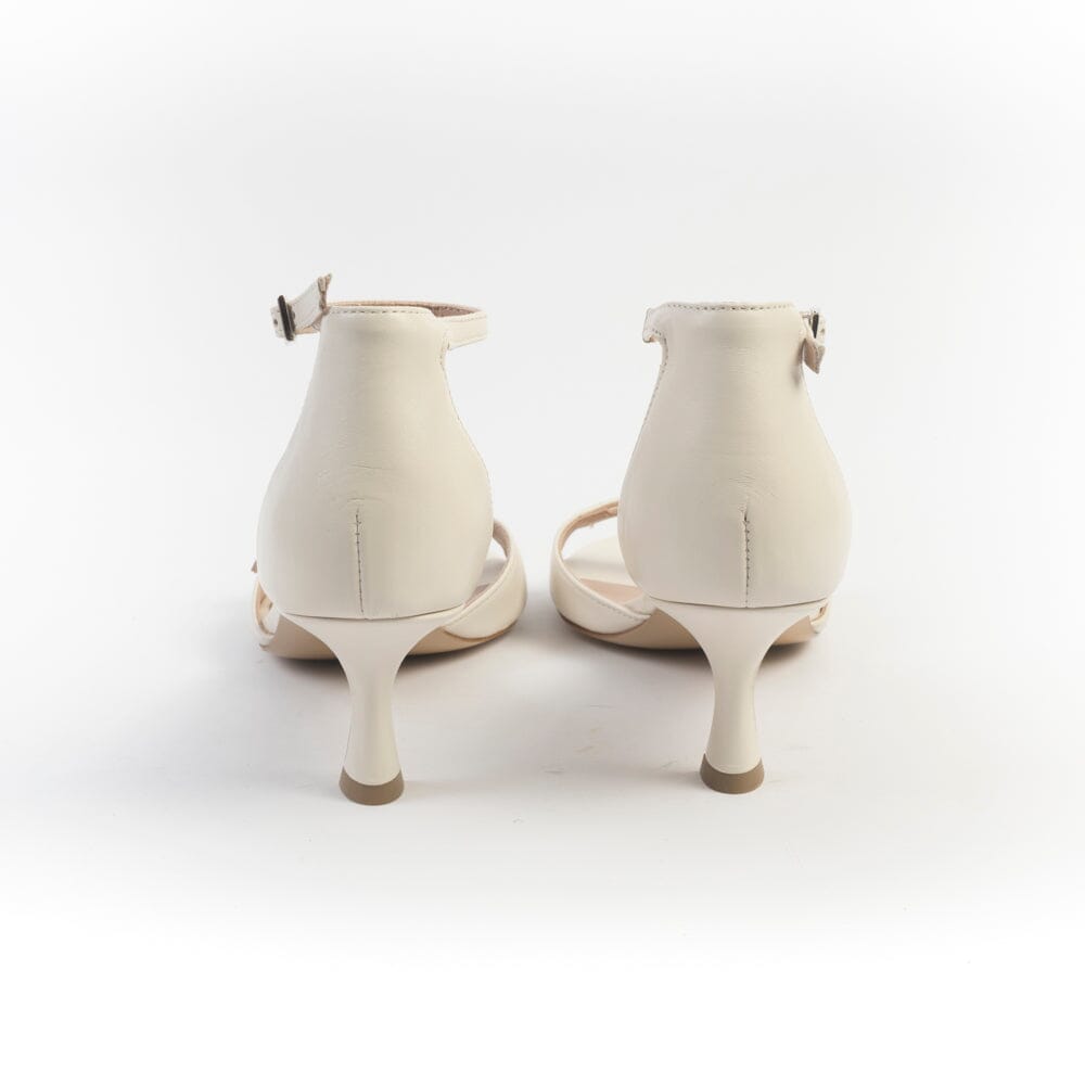 CappellettoShop - Sandali con Tacco - Alessia - Burro Scarpe Donna CAPPELLETTO 1948 