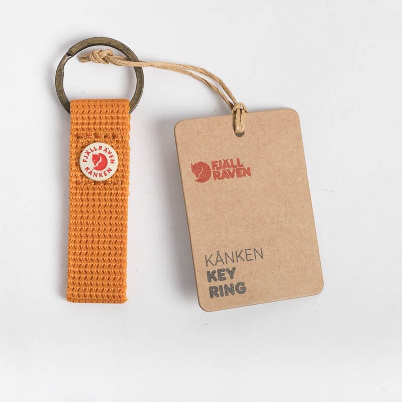 FJÄLLRÄVEN Kånken Keyring - Various Colors Fjallraven Backpack 206 Spicy Orange
