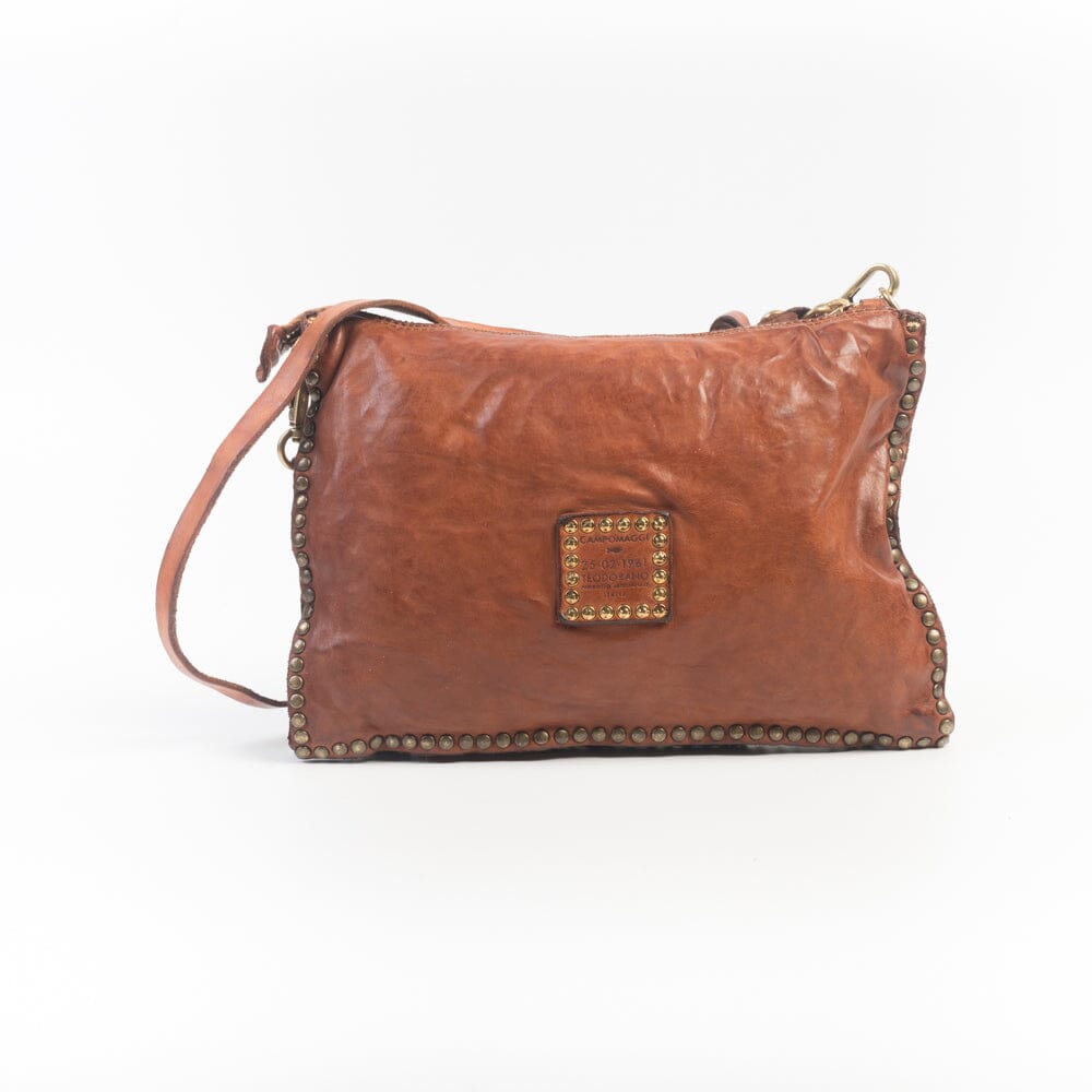 CAMPOMAGGI - Borsa a Spalla - Eva - Strass Cognac Borse Campomaggi 