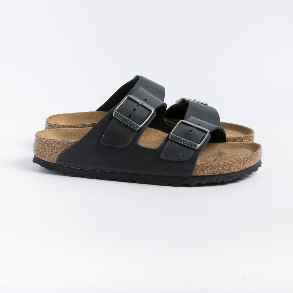 BIRKENSTOCK - Sandali bassi 752483 - Arizona BS - Black Oiled Scarpe Donna BIRKENSTOCK 