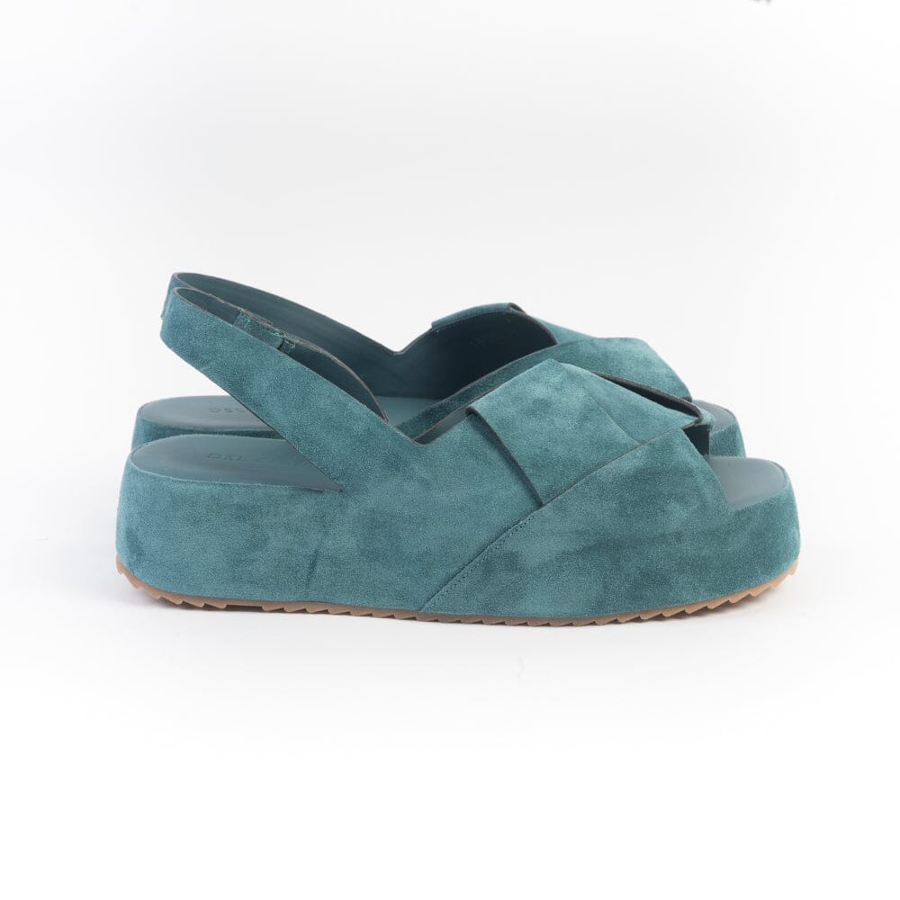 DEL CARLO - Sandali zeppa - 11928 - Pavone Scarpe Donna DEL CARLO 