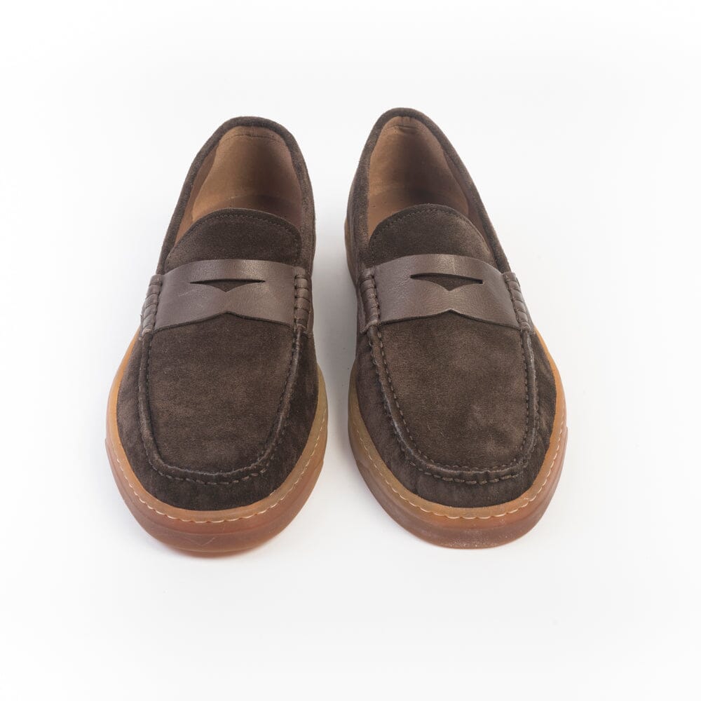 FRATELLI ROSSETTI - Mocassino Slipon - 28176 - Camoscio Moro Scarpe Uomo FRATELLI ROSSETTI - Uomo 