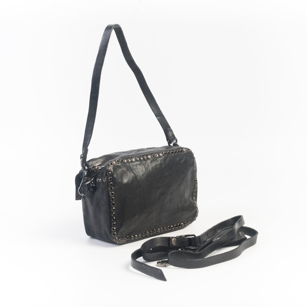 CAMPOMAGGI - Borsa a Spalla - Kate - Strass Nero Borse Campomaggi 