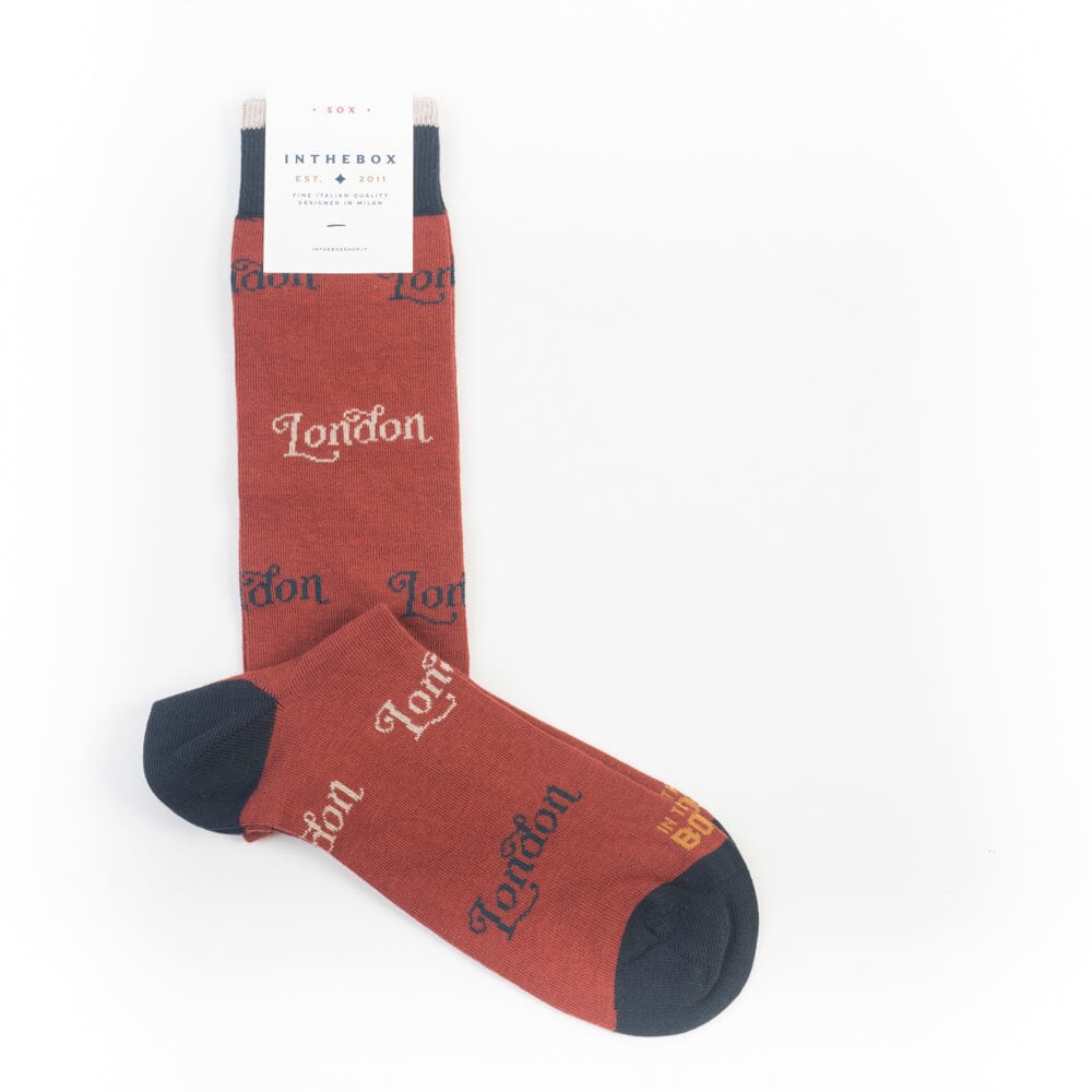 IN THE BOX - Calzini - Mr London - Rosso Accessori Uomo IN THE BOX 