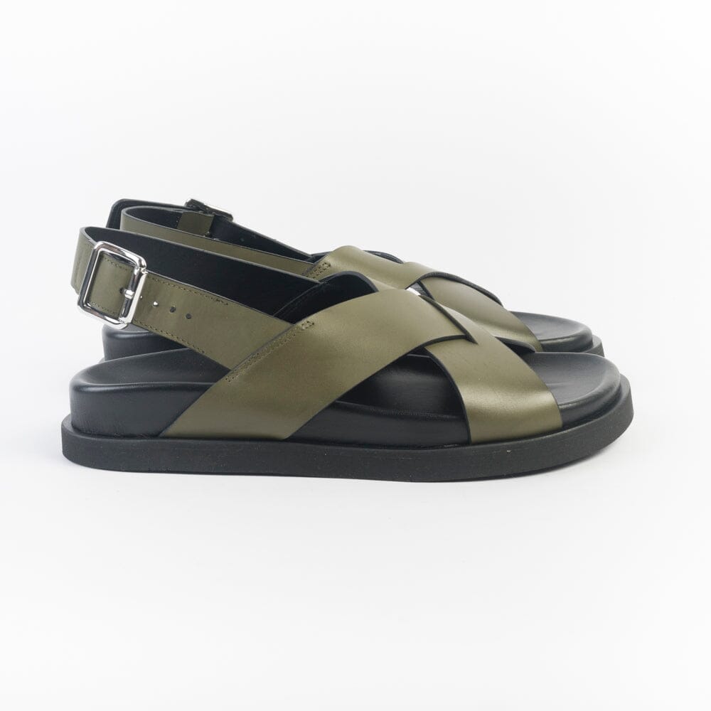 GUGLIELMO ROTTA - Sandali bassi - Thalias - 5578 - Kaki Scarpe Donna GUGLIELMO ROTTA 