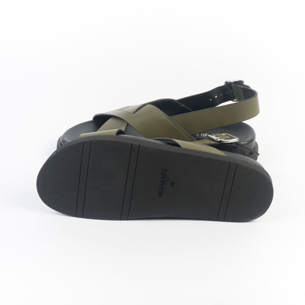 GUGLIELMO ROTTA - Sandali bassi - Thalias - 5578 - Kaki Scarpe Donna GUGLIELMO ROTTA 