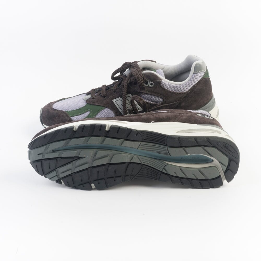NEW BALANCE - Sneakers - U991BP2 - Marrone viola Scarpe Uomo NEW BALANCE - Collezione Uomo 