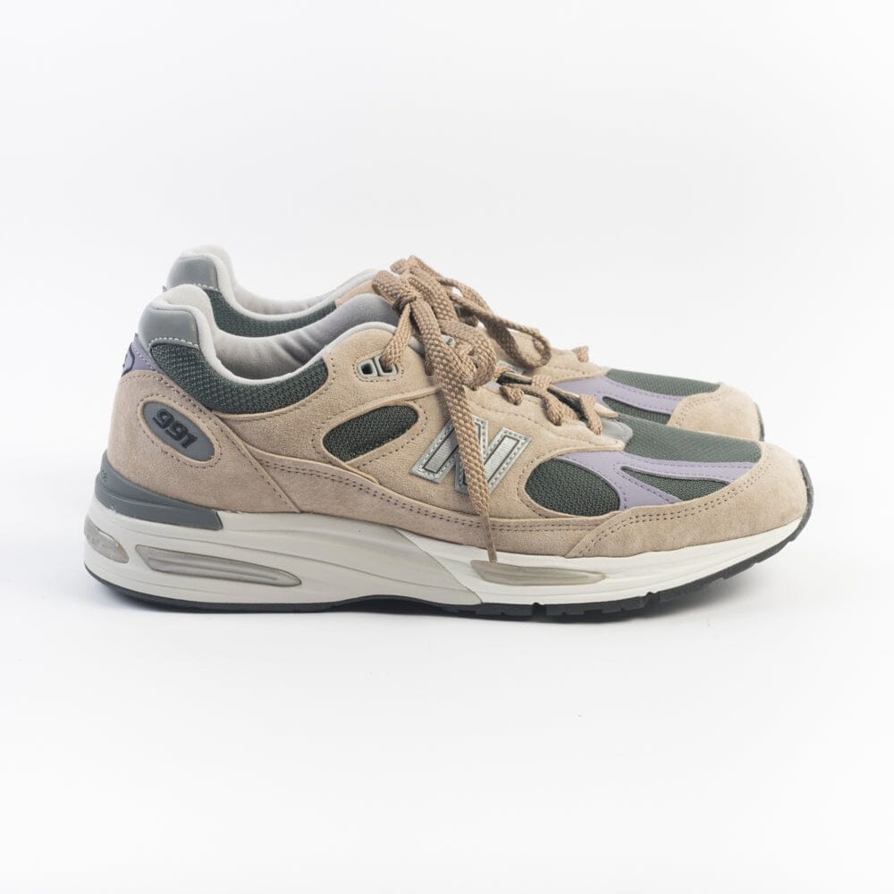 NEW BALANCE - Sneakers - U991DL2 - Beige verde Scarpe Uomo NEW BALANCE - Collezione Uomo 