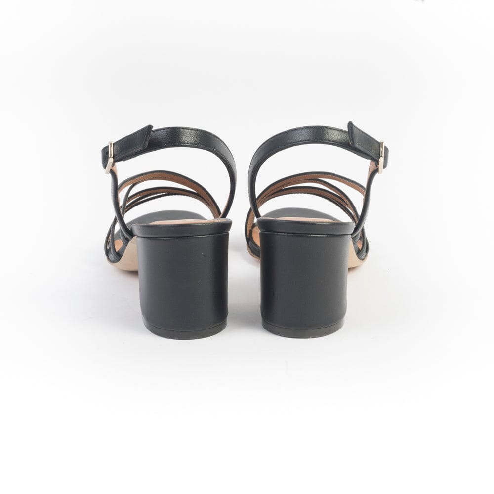 VIA ROMA 15 - Sandali con tacco - 4403 - Nero Scarpe Donna Via Roma 15 