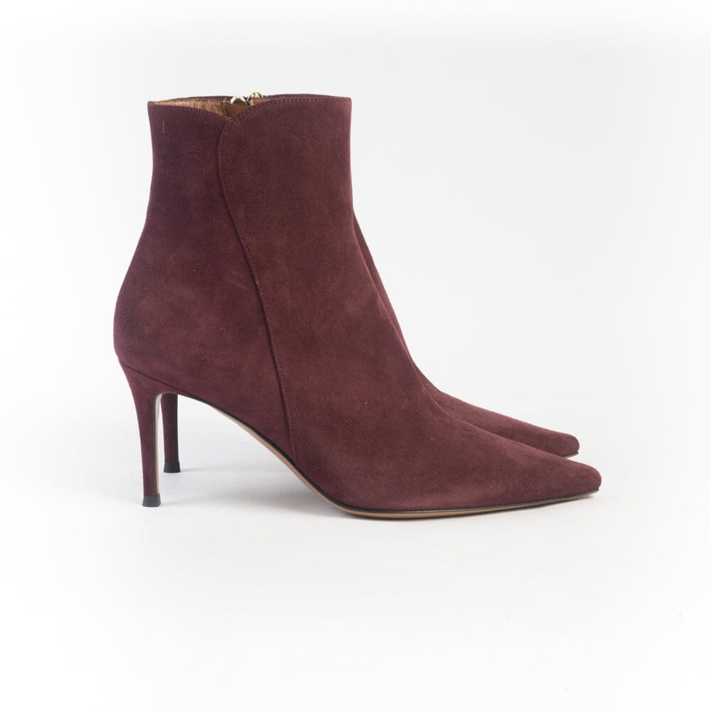ROBERTO FESTA - Stivaletto - SAKI - Camoscio Tannico Bordeaux Scarpe Donna Roberto Festa 