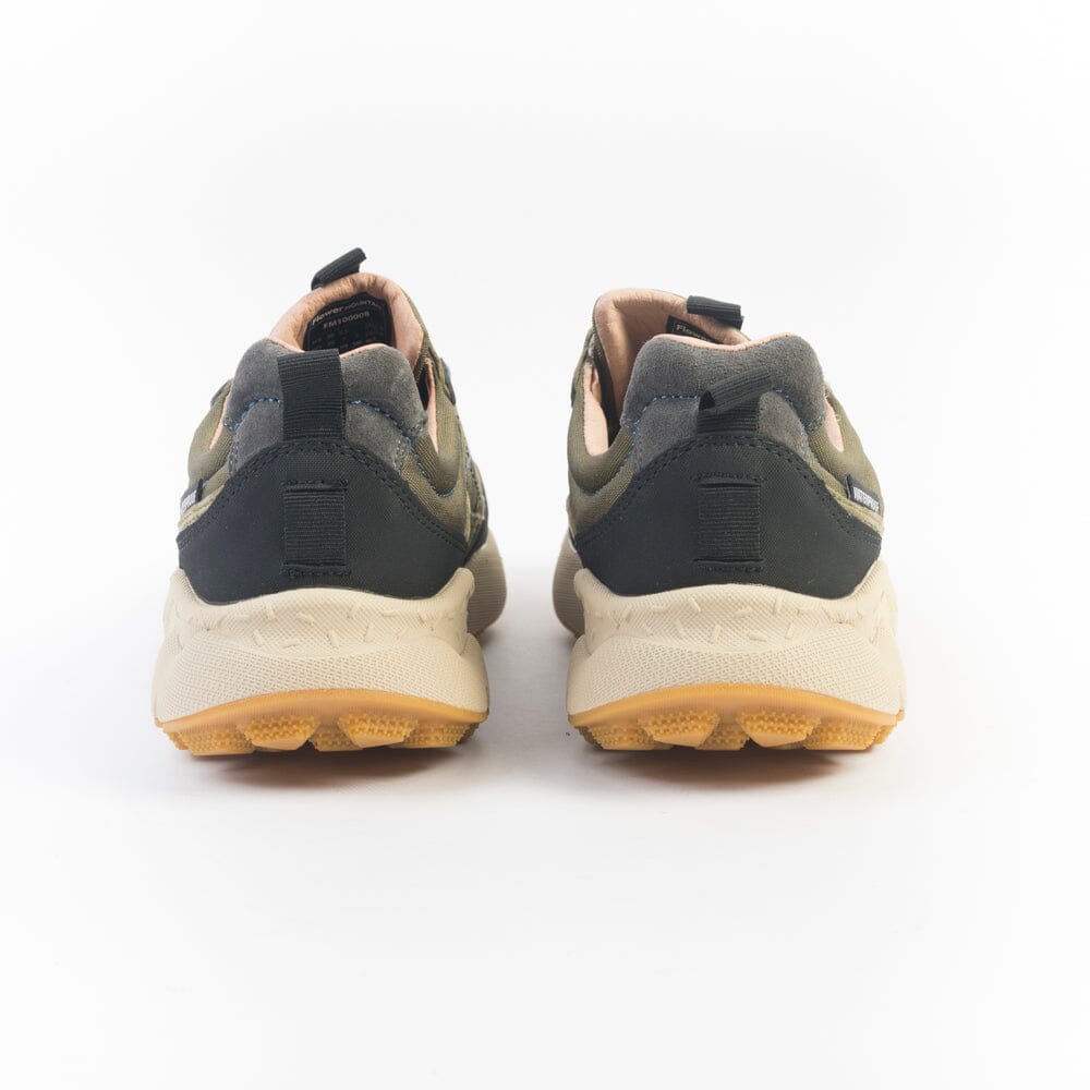 FLOWER MOUNTAIN - Sneakers Iwano2 - ID57 - Military Nero Scarpe Donna FLOWER MOUNTAIN 
