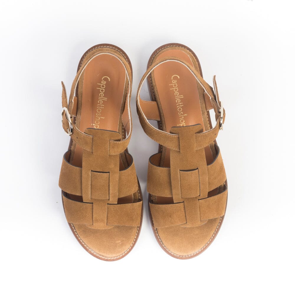 CappellettoShop - Sandali Bassi - 9828 - Sayo Whisky Scarpe Donna CAPPELLETTO 1948 
