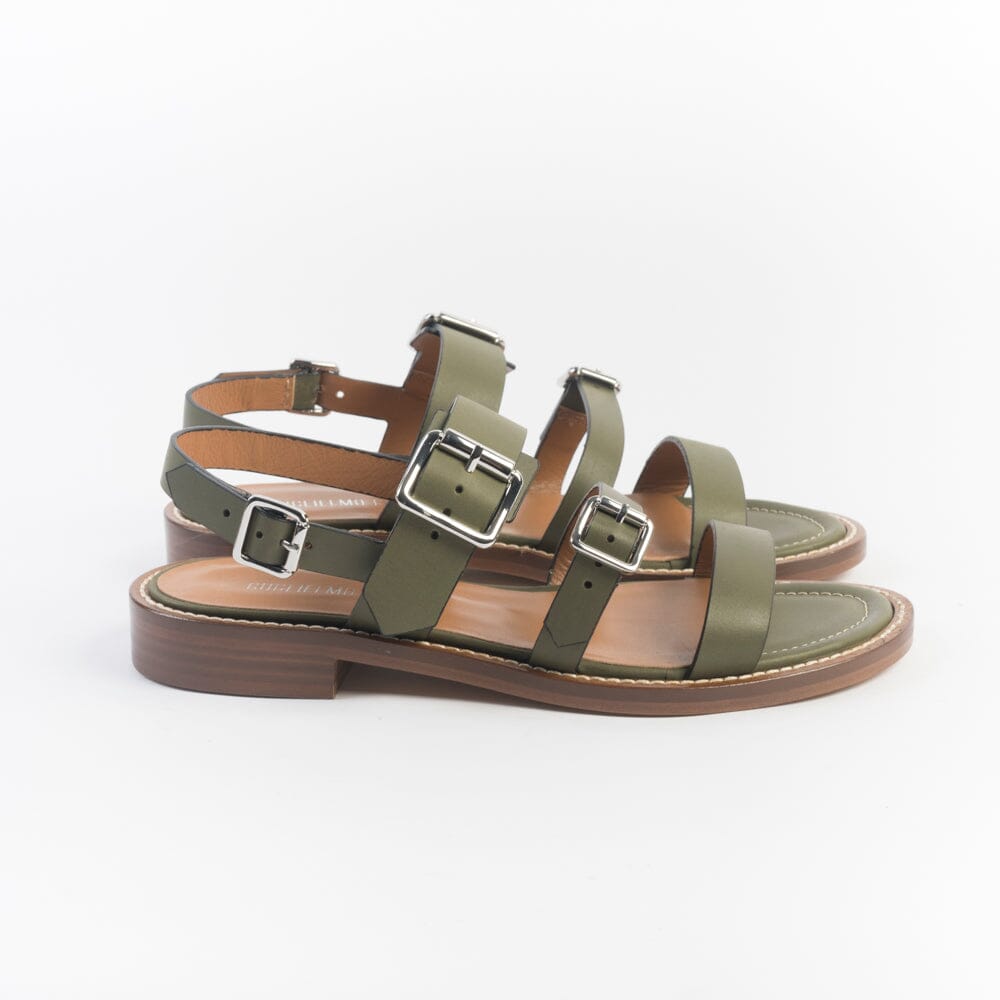 GUGLIELMO ROTTA - Sandali bassi - Queenby kaki Scarpe Donna GUGLIELMO ROTTA 