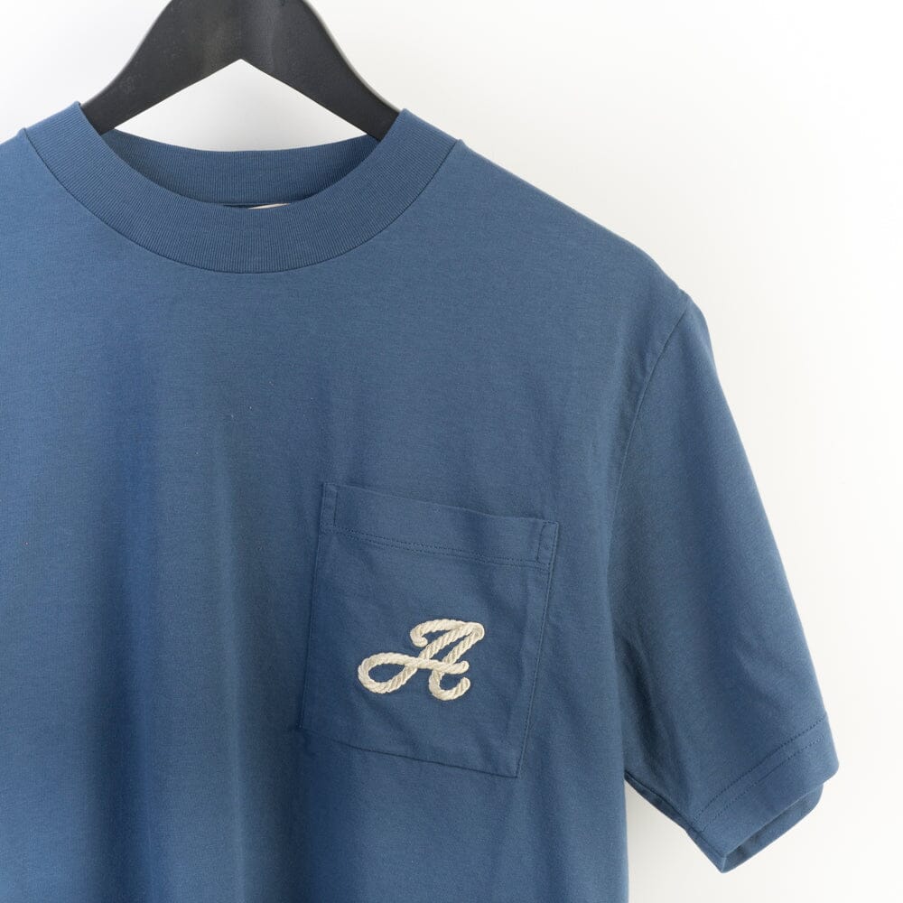 AUTRY - TSPX 048R- T-Shirt jersey - Blu Abbigliamento Uomo AUTRY - Collezione uomo 
