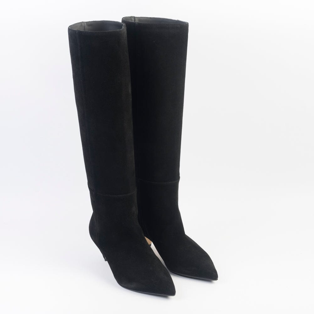 ANNA F - Stivali - 9828 - Velour Nero Scarpe Donna Anna F. 