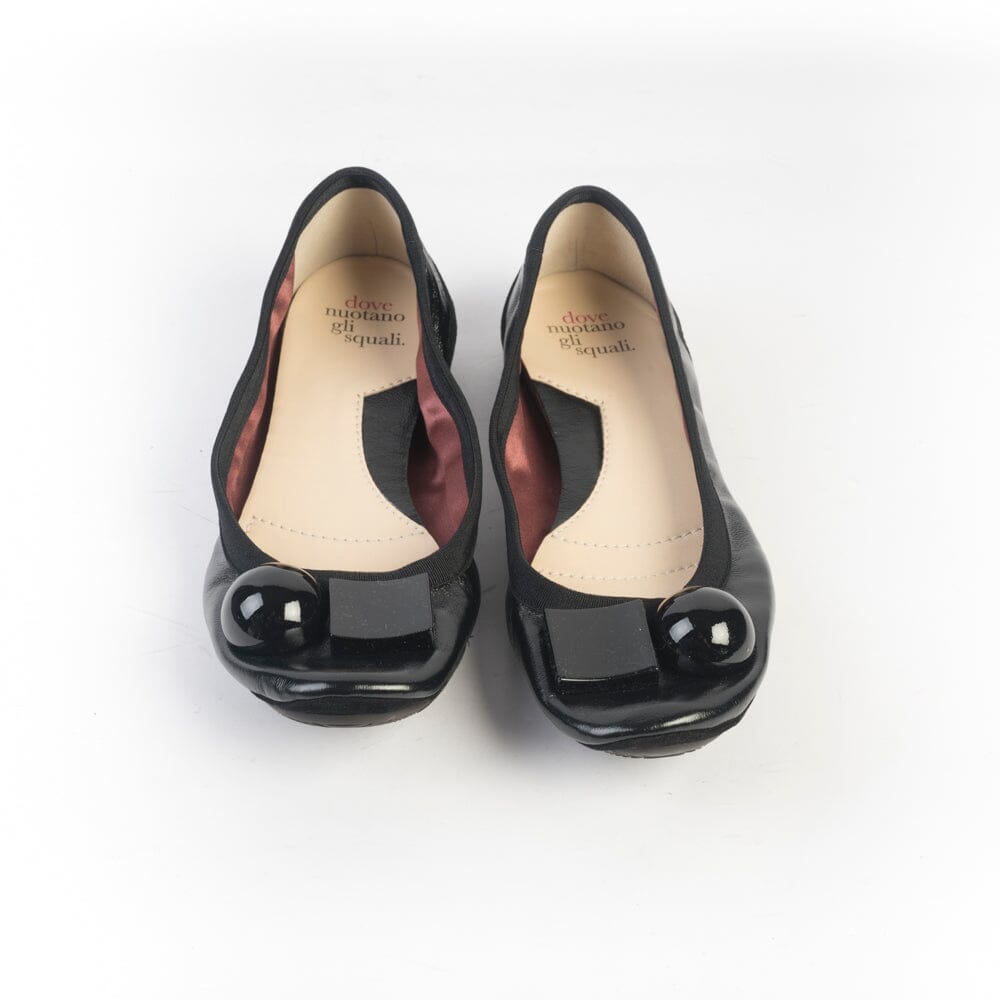 DOVE NUOTANO GLI SQUALI - Ballerina Becky - Nero Scarpe Donna DOVE NUOTANO GLI SQUALI 