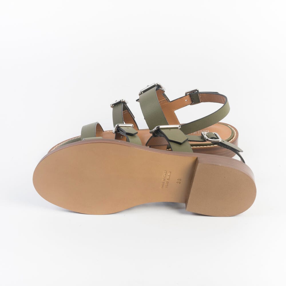 GUGLIELMO ROTTA - Sandali bassi - Queenby kaki Scarpe Donna GUGLIELMO ROTTA 