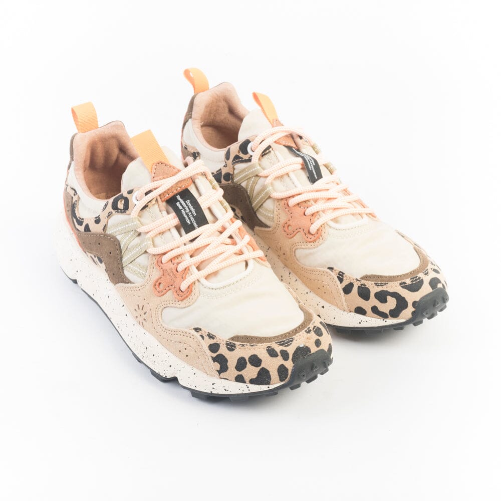 FLOWER MOUNTAIN - Sneakers Yamano 3 - 1E53 - Beige Marrone Scarpe Donna FLOWER MOUNTAIN 