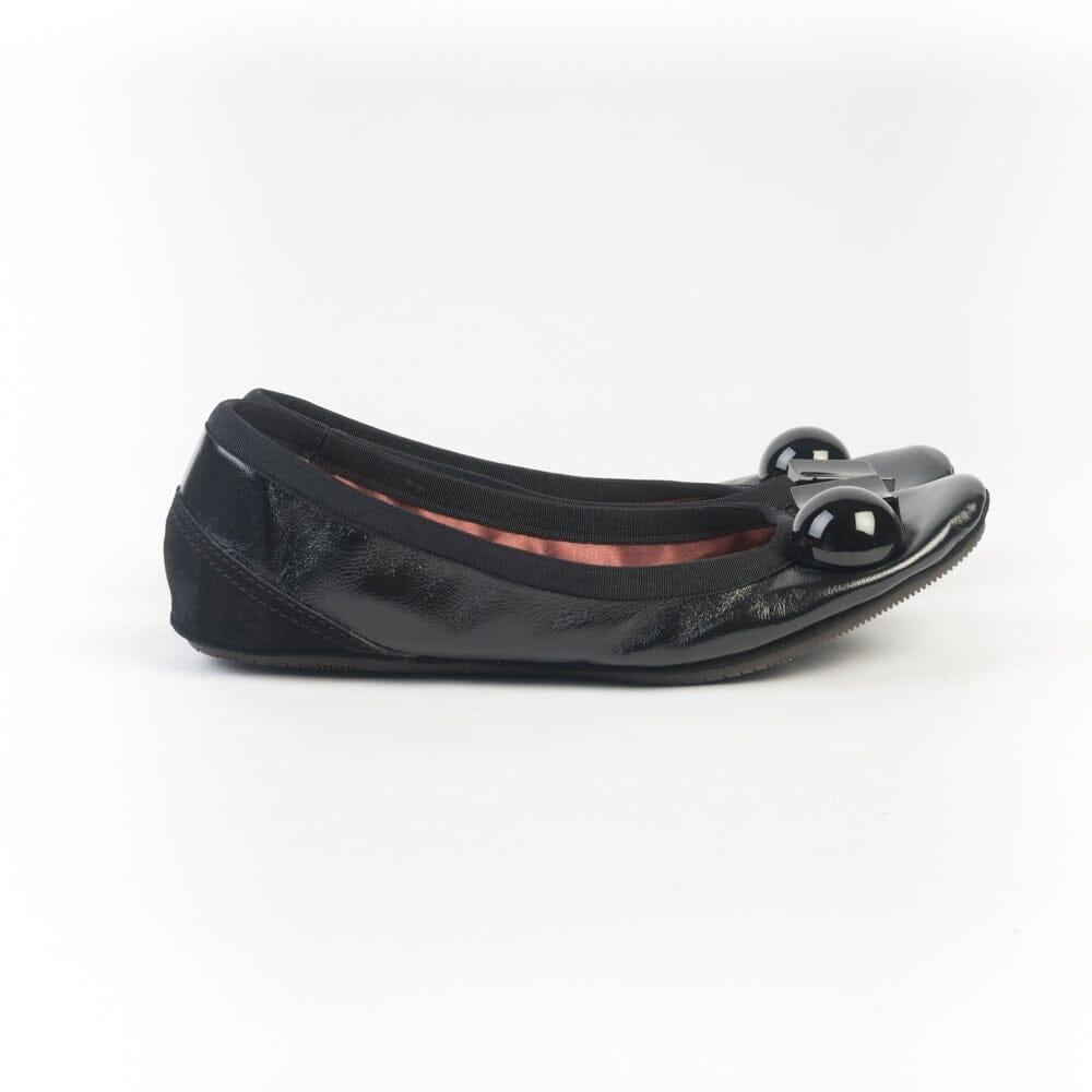 DOVE NUOTANO GLI SQUALI - Ballerina Becky - Nero Scarpe Donna DOVE NUOTANO GLI SQUALI 