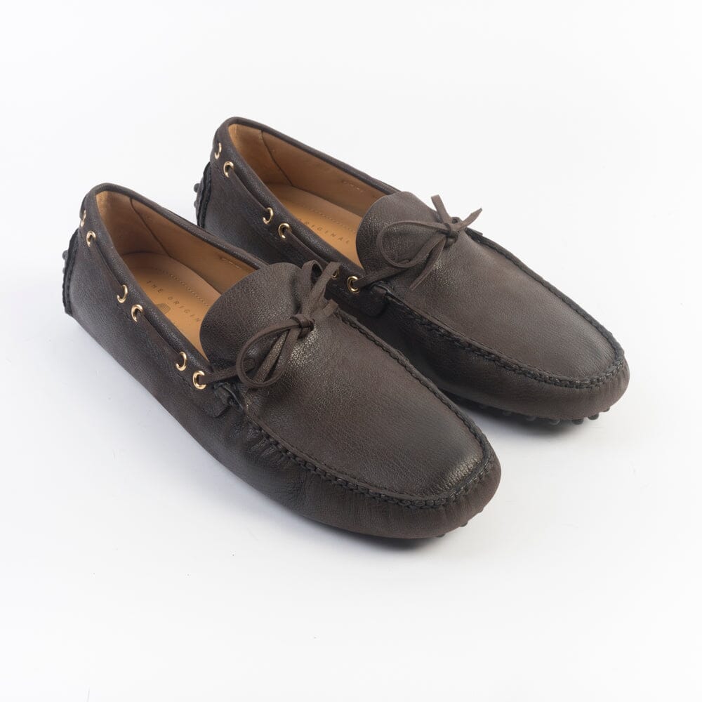 CAR SHOE - Mocassino - KUD 006 - Capra Ebano