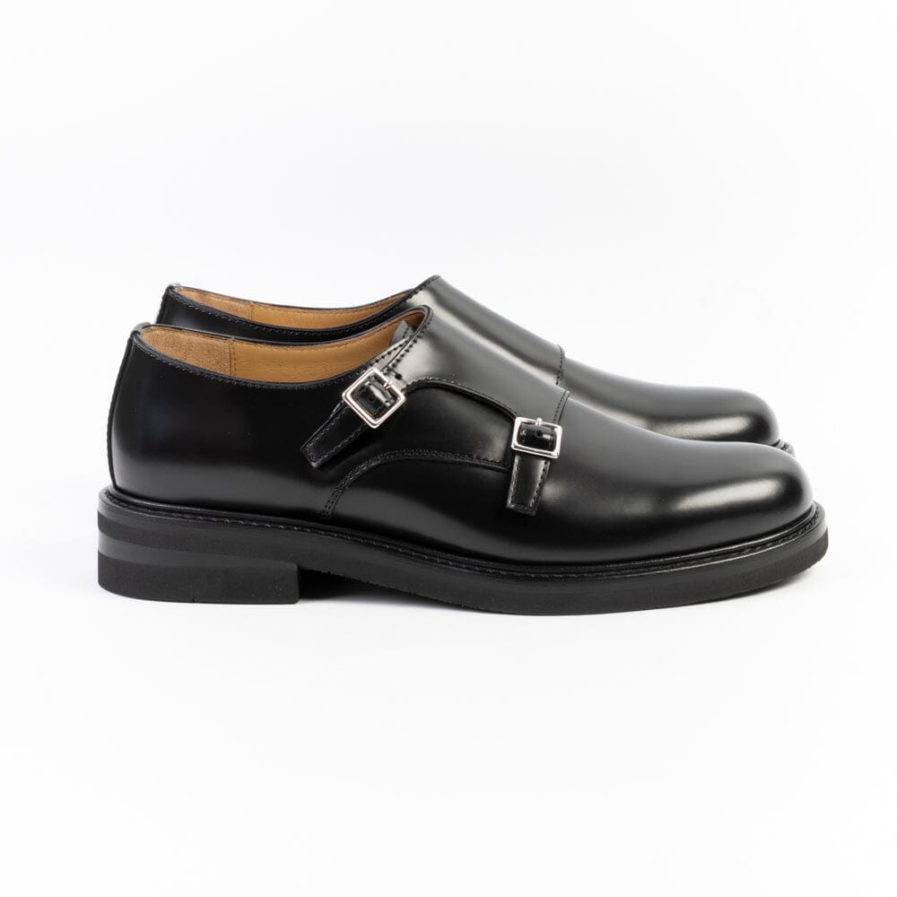 HENDERSON - Doppia Fibbia - Megan - Nero Scarpe Donna HENDERSON - Collezione Donna 