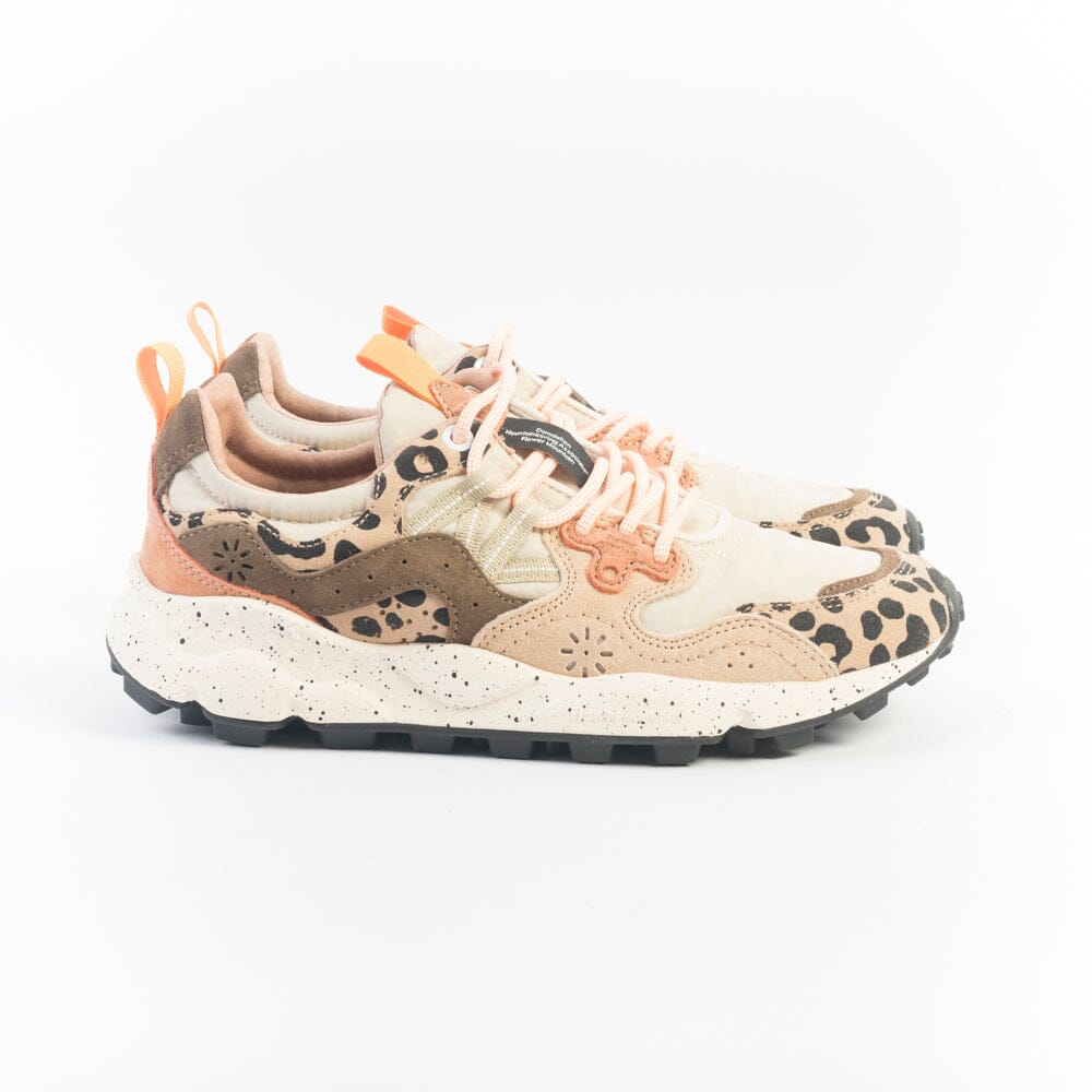 FLOWER MOUNTAIN - Sneakers Yamano 3 - 1E53 - Beige Marrone Scarpe Donna FLOWER MOUNTAIN 