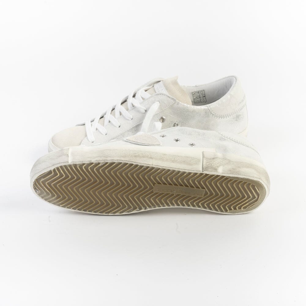 PHILIPPE MODEL - Sneakers PPRLD MM04 - Metal Argent Scarpe Donna Philippe Model Paris 