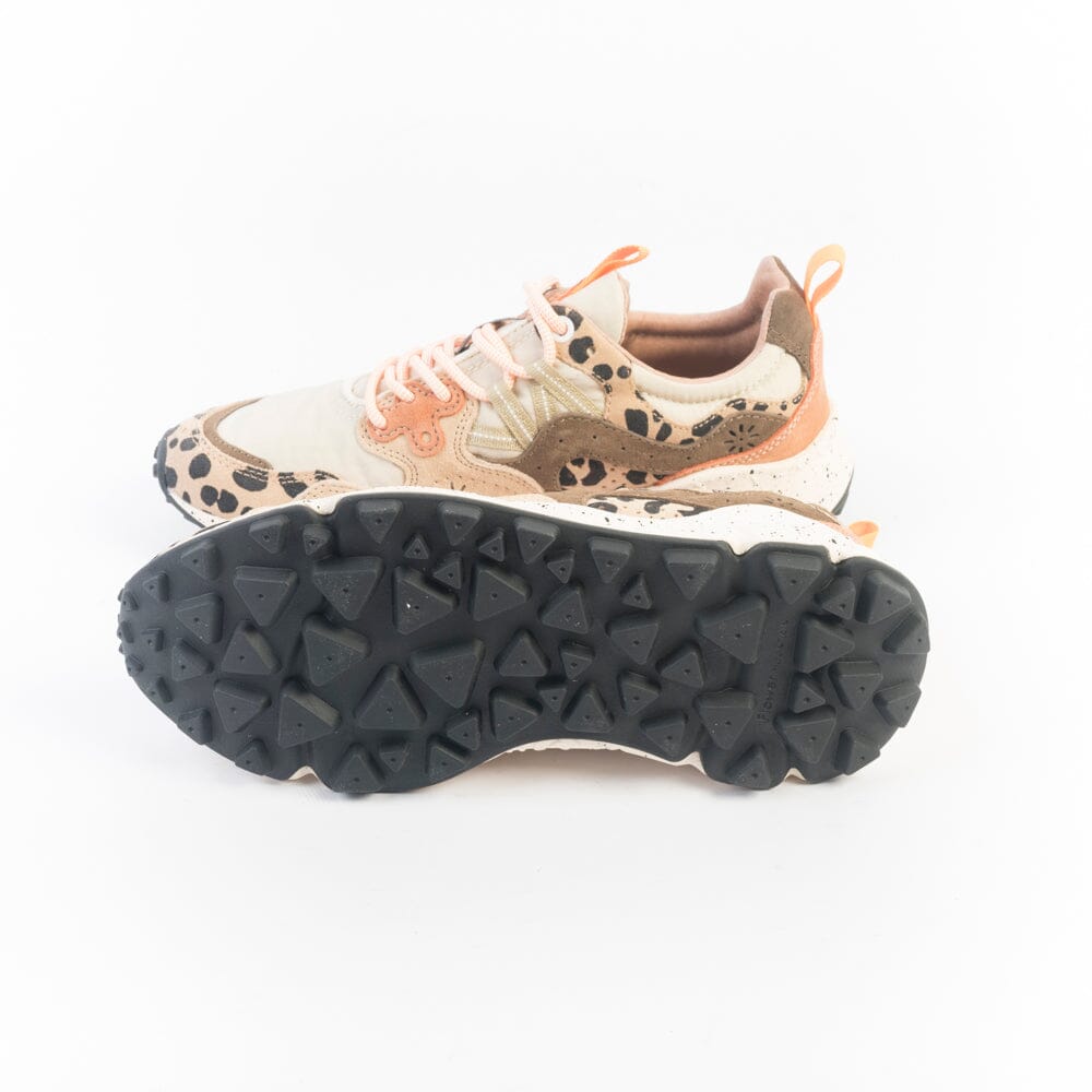 FLOWER MOUNTAIN - Sneakers Yamano 3 - 1E53 - Beige Marrone Scarpe Donna FLOWER MOUNTAIN 