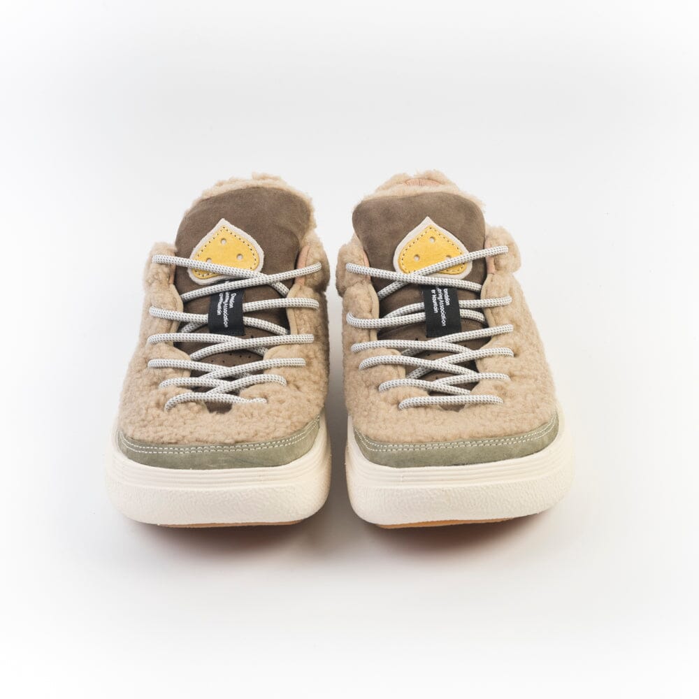 FLOWER MOUNTAIN - Sneakers Fami - 0E01 - Teddy Beige Scarpe Donna FLOWER MOUNTAIN 