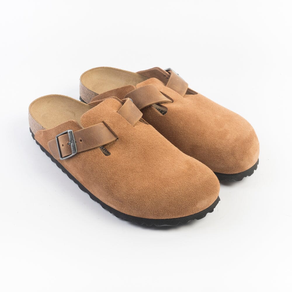 BIRKENSTOCK - Sleepers Uomo - 1029220 - BOSTON - Cognac Scarpe Uomo BIRKENSTOCK 