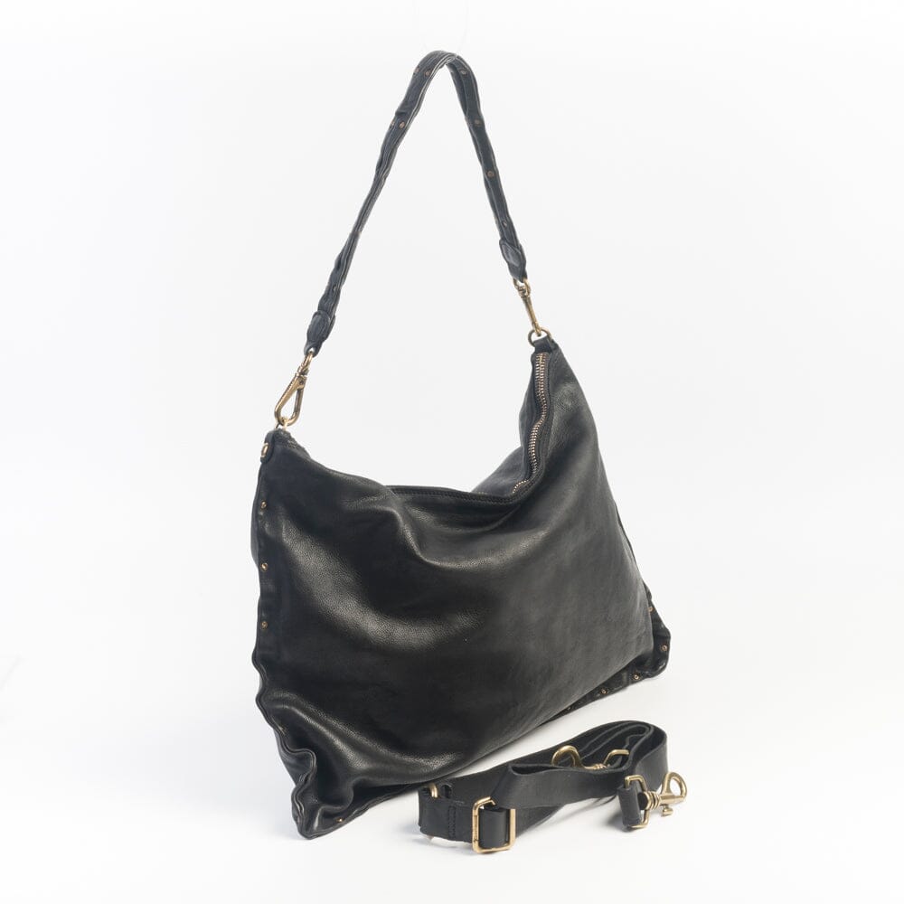 CAMPOMAGGI - Borsa a Spalla - Wanda - Nero Borse Campomaggi 