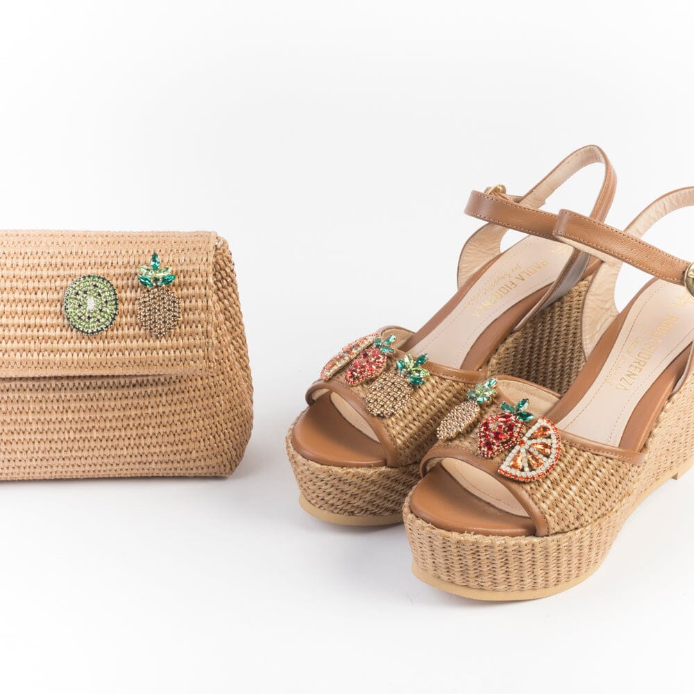 PAOLA FIORENZA - Pochette - 2406 - Rafia Borsa PAOLA FIORENZA 