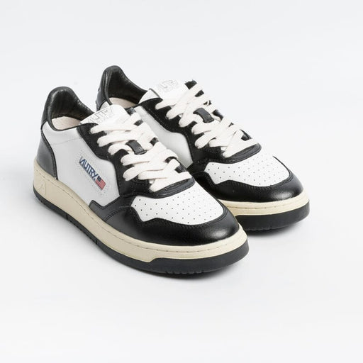 AUTRY Sneakers AULM WB01 - LOW MAN ALL LEAT - White Black Men's Shoes AUTRY - Men's collection