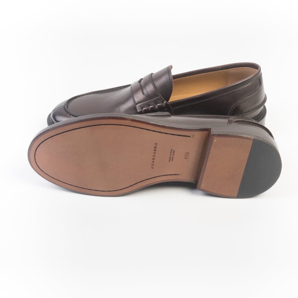 HENDERSON - Mocassino - 69425 - Vitello Moro Scarpe Uomo HENDERSON 
