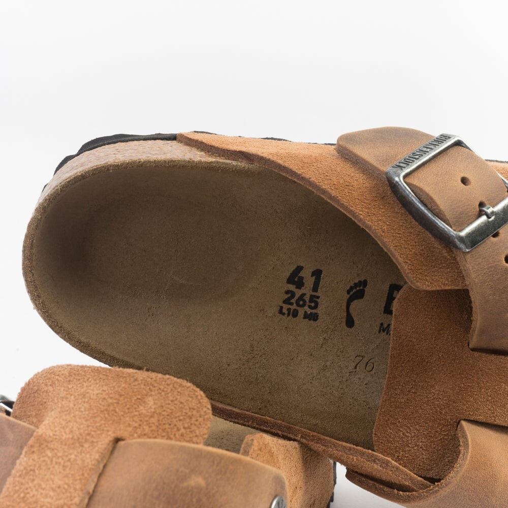 BIRKENSTOCK - Sleepers Uomo - 1029220 - BOSTON - Cognac Scarpe Uomo BIRKENSTOCK 