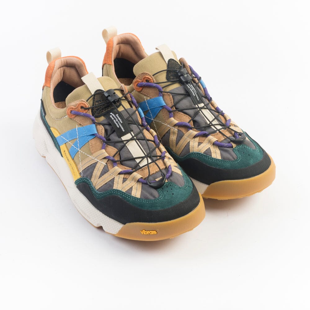 FLOWER MOUNTAIN - Sneakers IWANO 4D39 B - Marrone Scarpe Uomo FLOWER MOUNTAIN 
