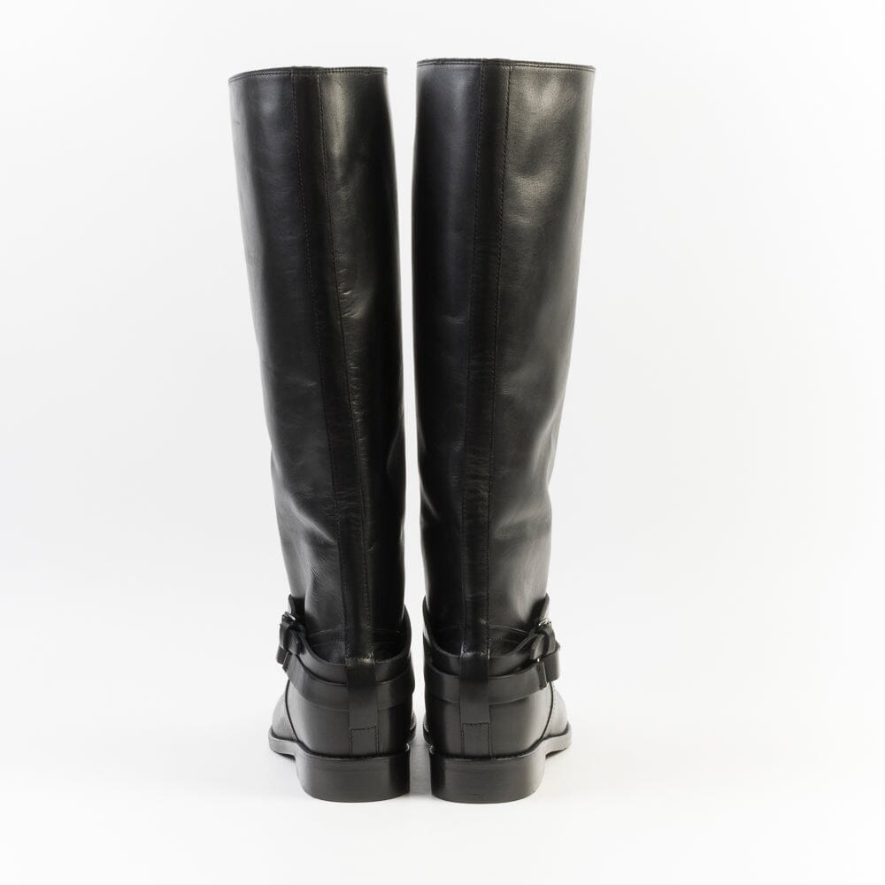 STRATEGY Texan Boots A5674 Black Talc