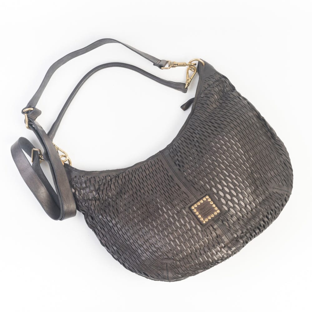 CAMPOMAGGI - Borsa a Spalla - Anastasia - Grigio Antracite Borse Campomaggi 