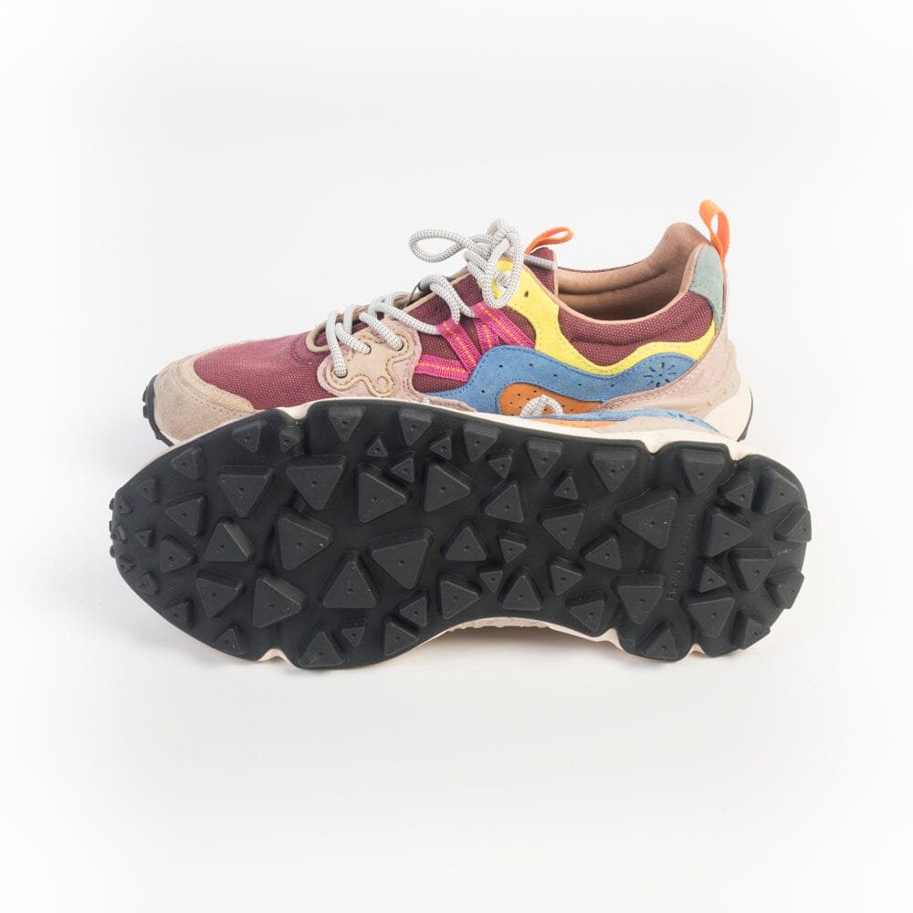 FLOWER MOUNTAIN - Sneakers Yamano3 1D11 - Burgundy Vintage Scarpe Donna FLOWER MOUNTAIN 