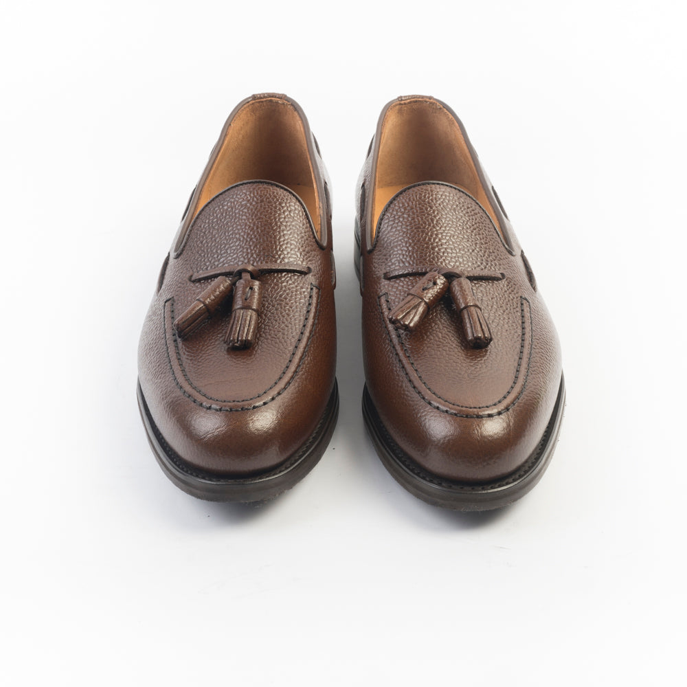 BERWICK 1707 - 8491 - Mocassino Nappine Fondo Gomma - Martin Grain Marrone