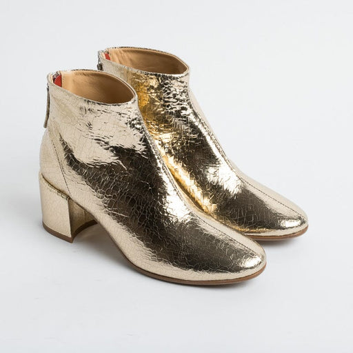 HALMANERA - Ankle boot - BART 05 - GOLD CRACK Women's Shoes HALMANERA