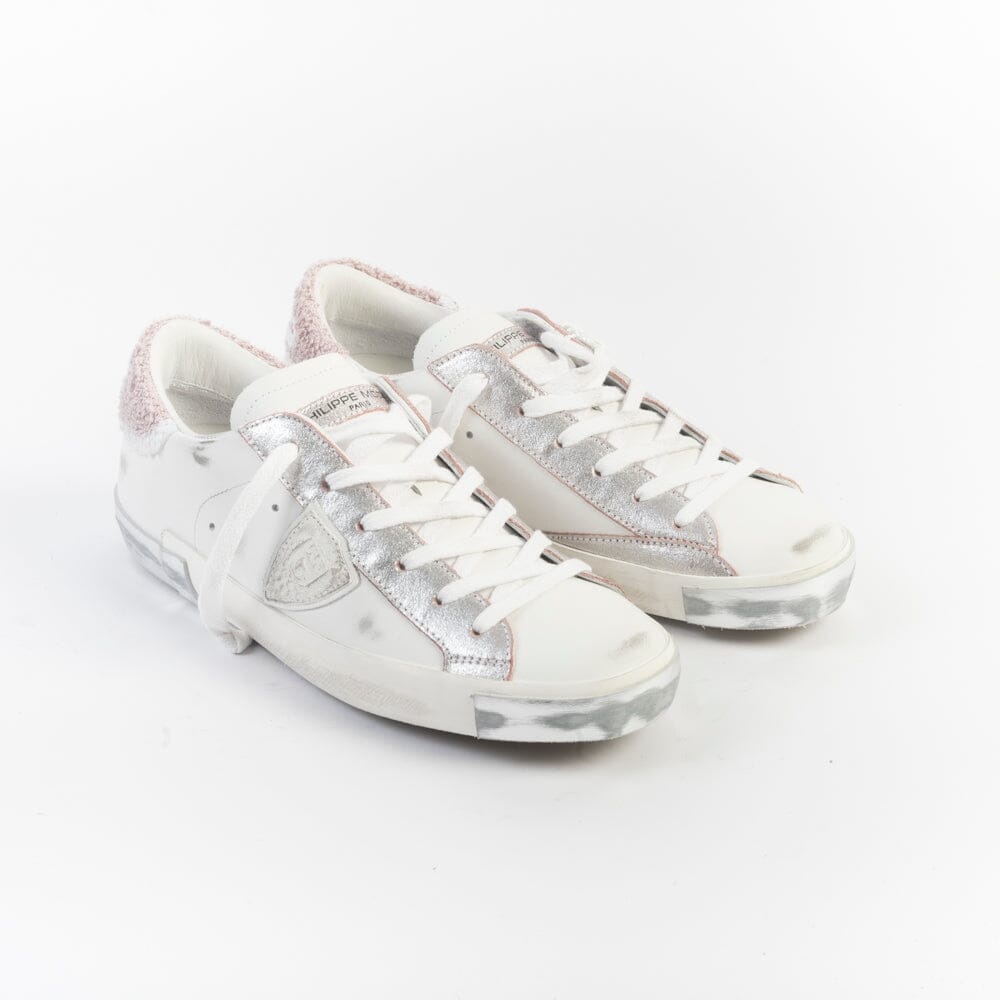 PHILIPPE MODEL - Sneakers PRLD VEP 1 - Blanc Rose Scarpe Donna Philippe Model Paris 