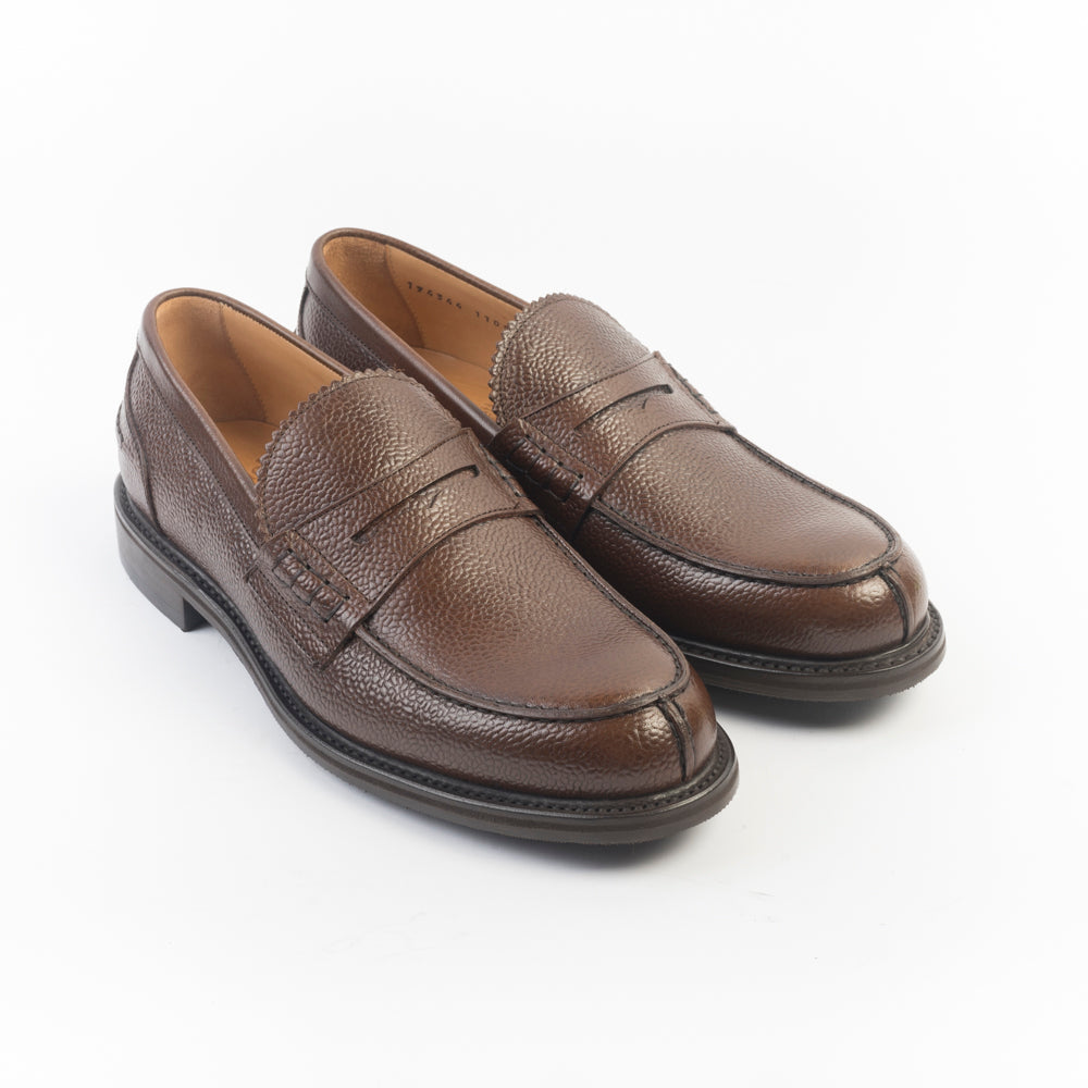 BERWICK 1707 - 11053 - Mocassino Fondo Gomma - Martin Grain Marrone