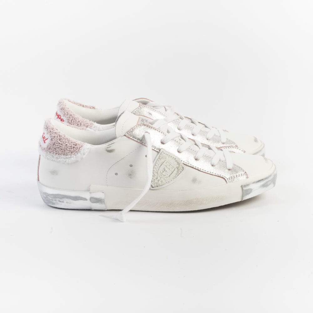 PHILIPPE MODEL - Sneakers PRLD VEP 1 - Blanc Rose Scarpe Donna Philippe Model Paris 