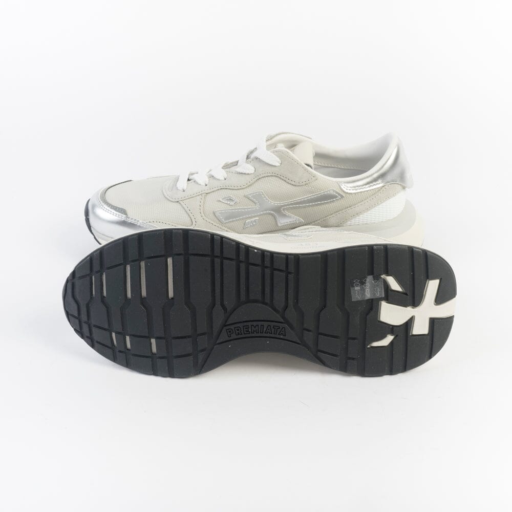 PREMIATA - Sneakers - LAURYN - 7482 - Beige Argento Scarpe Donna Premiata 