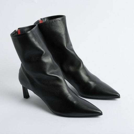 HALMANERA - Ankle boot - VALE 26 - Baron Black Women's Shoes HALMANERA