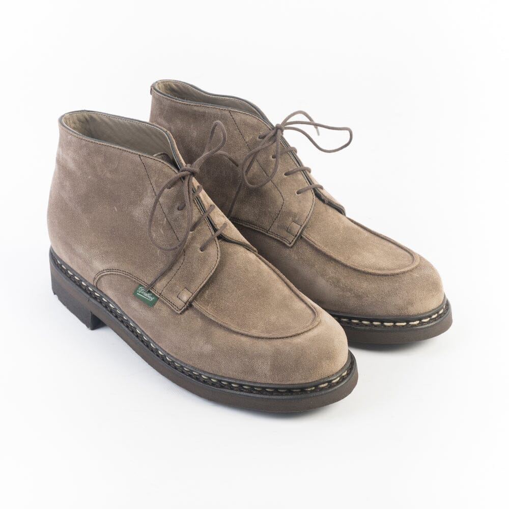 PARABOOT - Polacco 232548 - CHAMBORD - Tex Vel Brun Marrone Scarpe Uomo Paraboot 