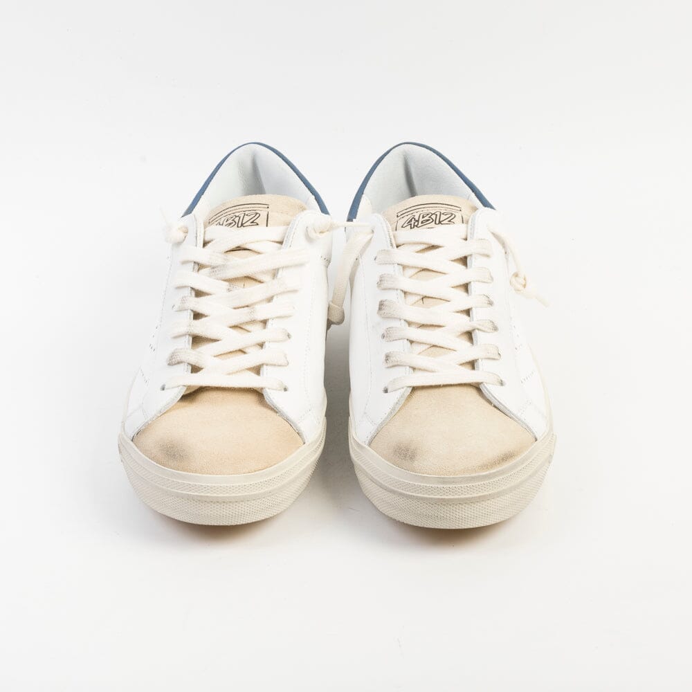 4B12 - Sneakers - Evo U11 - Bianco Bluette Scarpe Uomo 4B12 - COLLEZIONE UOMO 