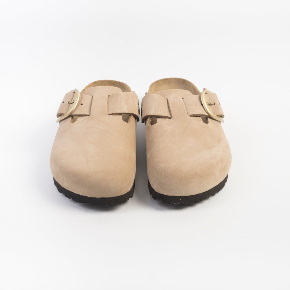 BIRKENSTOCK - Sleepers 1028052 - BOSTON Big Buckle - SandCastle Scarpe Donna BIRKENSTOCK 