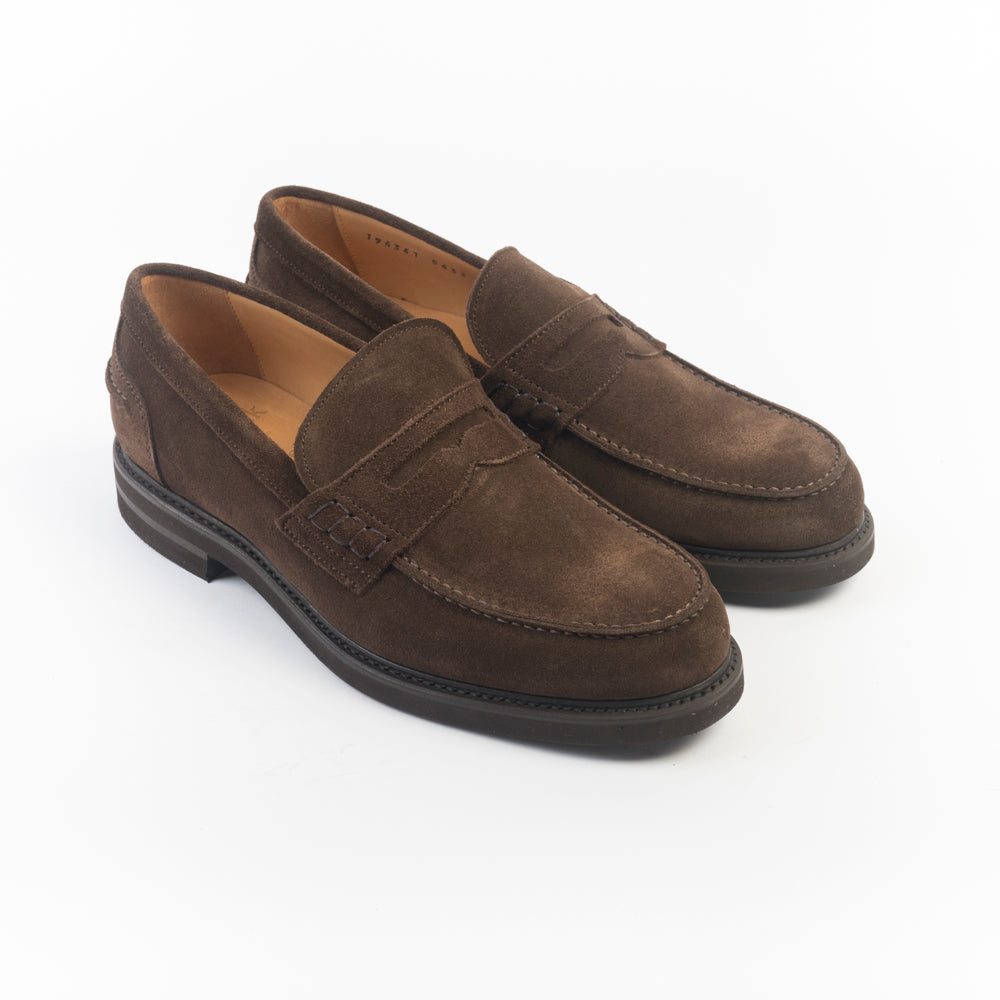 BERWICK 1707 - 5633 - Mocassino Repello 173 - Fondo Gomma - Camoscio Marrone